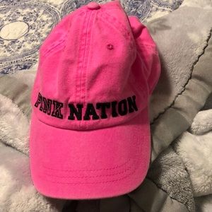 Pink dad cap